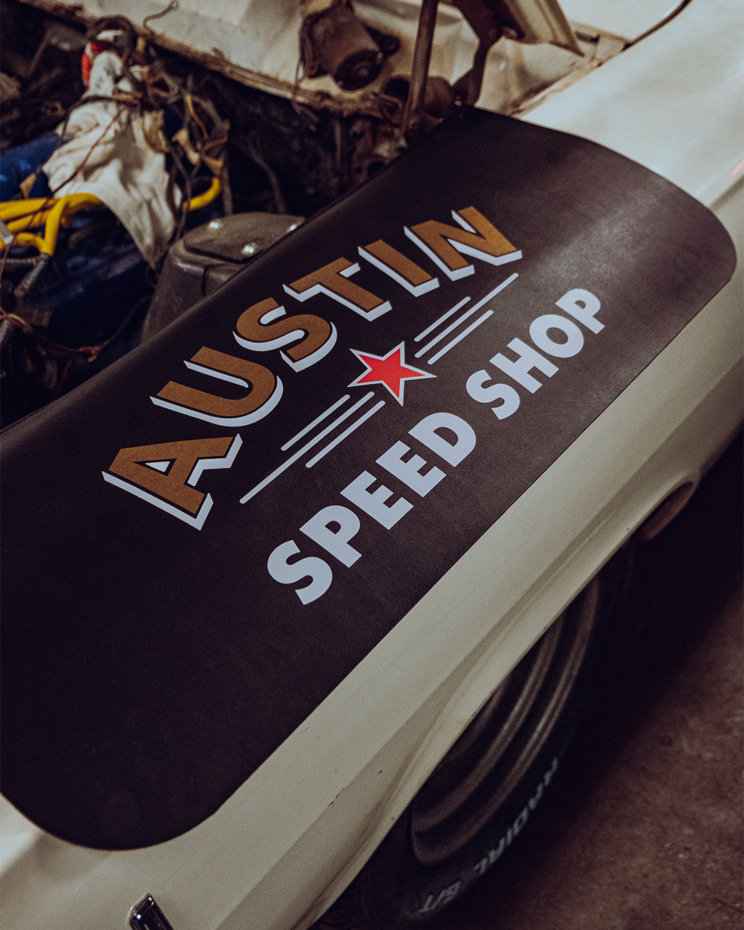 Speed Shop Koozie - Austin Speed Shop